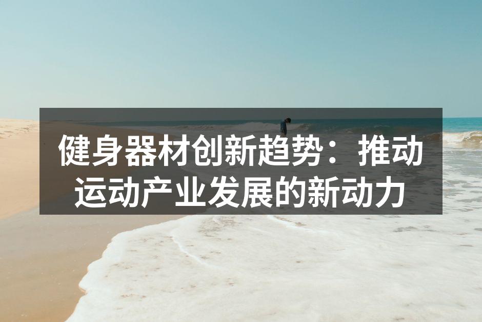 创新的健身器材吸引了大量消费者